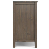 Lev - TV Media Stand - Smoky Brown - Furniture Home Direct