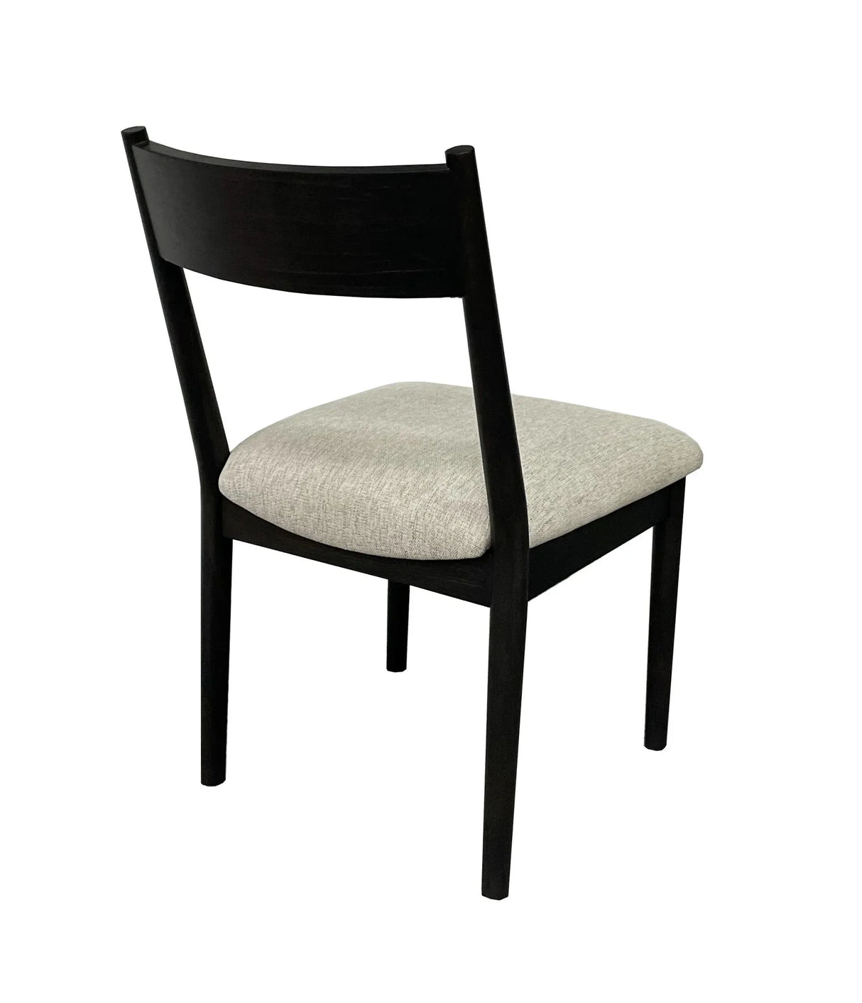 Comfortable Upholstery Cresent Chair (Set of 2) - Peppercorn - Furniture Home Direct
