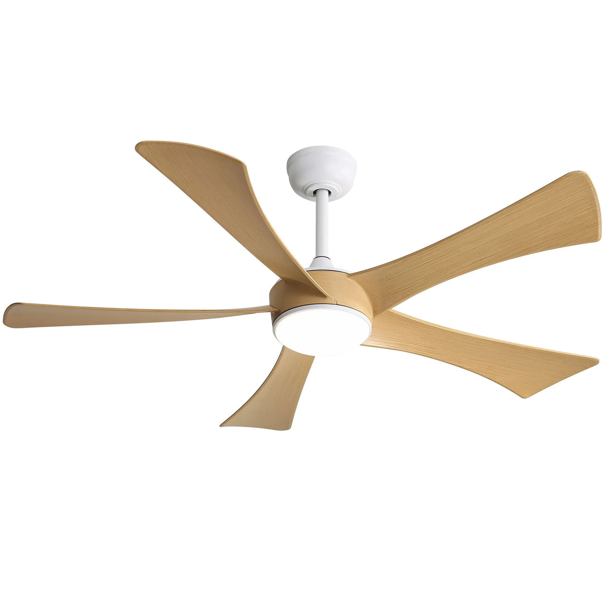 Modern Ceiling Fan With 22W LED Light And Remote Control 5 ABS Blades For Living Room - Furniture Home Direct