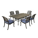 Rectangular 6 Person 85.83" Long Dining Set With Cushions - Furniture Home Direct