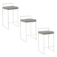 Fuji - Simple Elegance, Contemporary Stackable Counter Stool - Furniture Home Direct