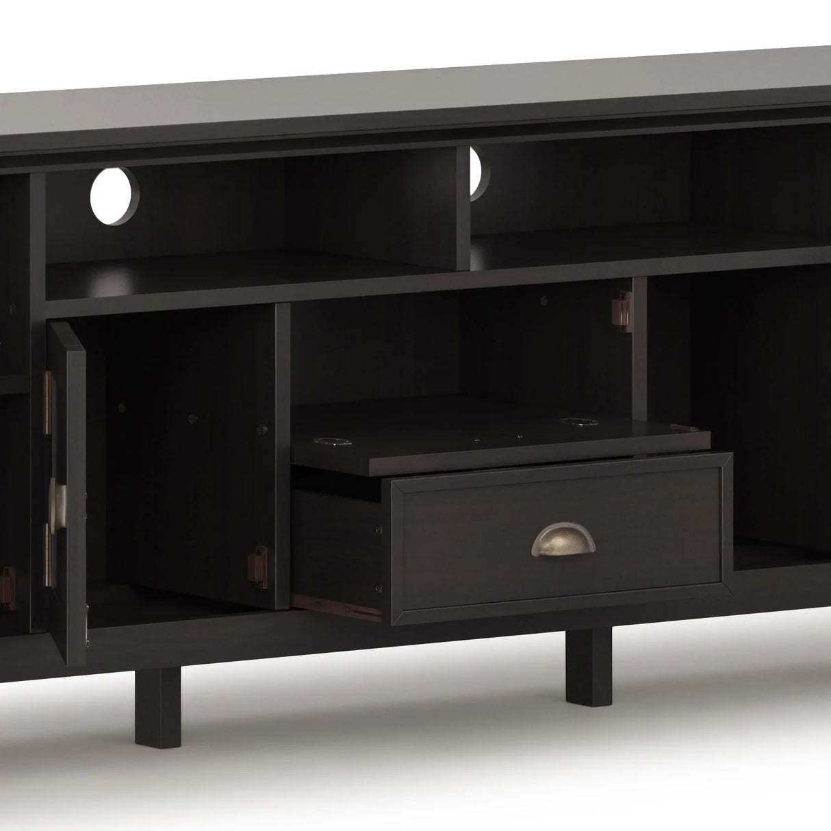 Redmond - TV Media Stand - Hickory Brown - Furniture Home Direct