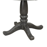 Dining Set Marble Table With Upholstered Chairs Gray - Furniture Home Direct