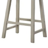 Alonzo - 17.5" Backless Ergonomic Counter Height Stool (Set of 2) - Furniture Home Direct