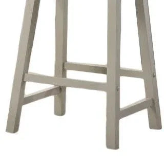 Alonzo - 17.5" Backless Ergonomic Counter Height Stool (Set of 2) - Furniture Home Direct