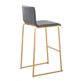 Mara - Contemporary Upholstered Barstool (Set of 2) - Furniture Home Direct