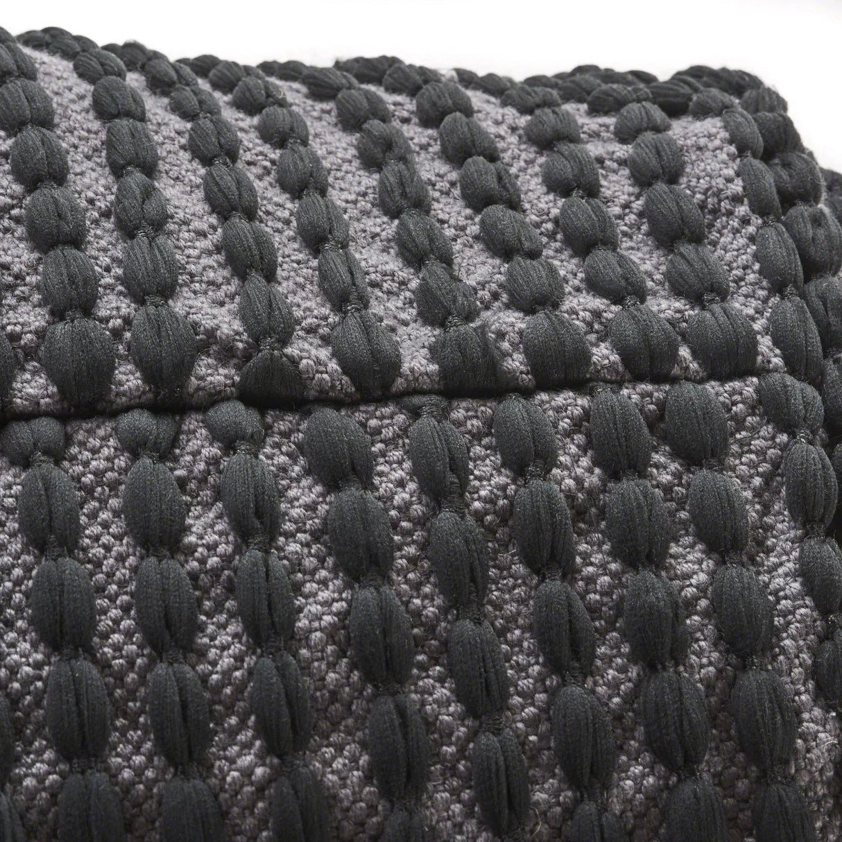 River - Handcrafted Cylindrical Pouf Water Resistant Fabric - Furniture Home Direct