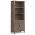 Ela - Bookcase - Smoky Brown - Furniture Home Direct