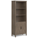 Ela - Bookcase - Smoky Brown - Furniture Home Direct