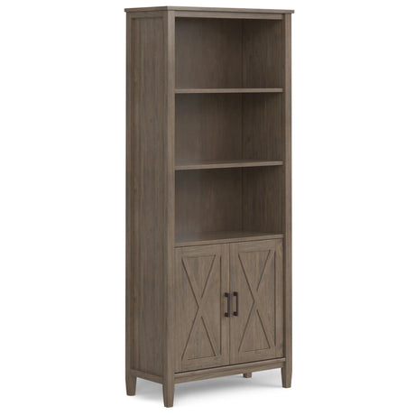 Ela - Bookcase - Smoky Brown - Furniture Home Direct
