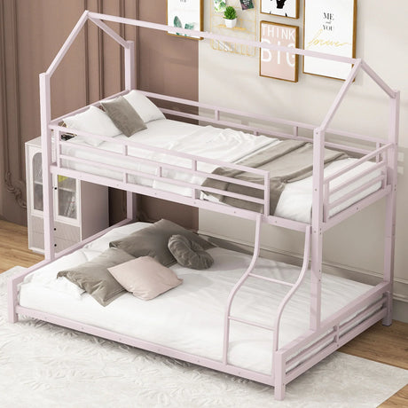 Sturdy Frame House Bunk Bed - Furniture Home Direct