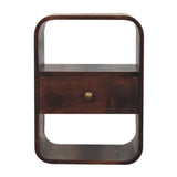 Curve Drawer Nightstand - Furniture Home Direct