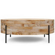 Rayburn - Drum Coffee Table - Natural - Furniture Home Direct