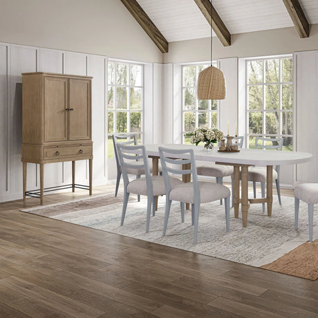 Bar Cabinet Colored - Sand - Furniture Home Direct