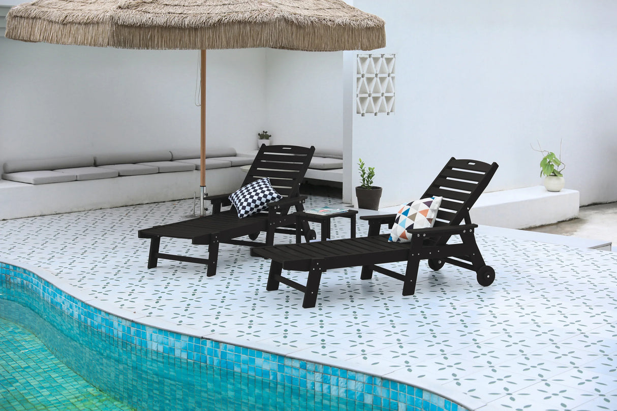 Lounge Chair Set with Side Table - Furniture Home Direct