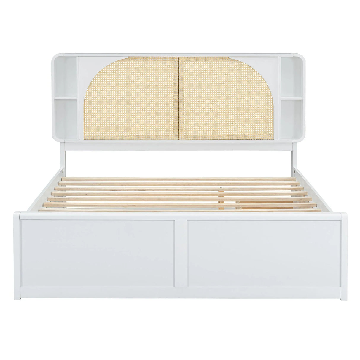 Headboard Bed With 2 Drawers And Trundle - Furniture Home Direct