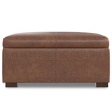 Gabbie - Coffee Table Upholstered Storage Ottoman - Furniture Home Direct