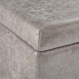 Dover - Upholstered Storage Ottoman Bench - Furniture Home Direct