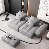 Modern Oversized Diy Combination Modular Sectional Sofa With Pillows - Furniture Home Direct