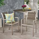Dreamlan - Outdoor Aluminum Dining Chair (Set of 2)