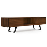Lowry - Handcrafted TV Media Stand - Walnut - Furniture Home Direct