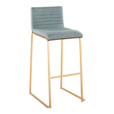 Mason Mara - Contemporary Versatile Desig Fixed Height Barstool (Set of 2) - Furniture Home Direct