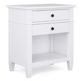 Carlton - Bedside Table, Handcrafted - Furniture Home Direct