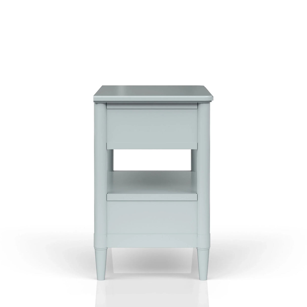 Open Nightstand With 2 Drawers - Furniture Home Direct