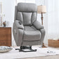 Lift Chair Recliner For Elderly Power Remote Control Recliner Sofa Relax Soft Chair Anti-Skid Australia Cashmere Fabric Furniture Living Room - Furniture Home Direct