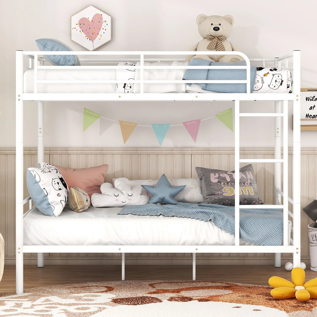 Steel Construction Bunk Bed - Furniture Home Direct