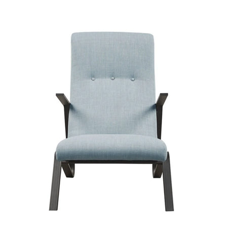 Manhattan - Accent Chair With High Back Support - Light Blue - Furniture Home Direct