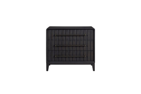 3 Drawer Bachelor Chest - Peppercorn - Furniture Home Direct