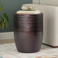 Johnsen - Handcrafted Large Metal Accent Table - Furniture Home Direct