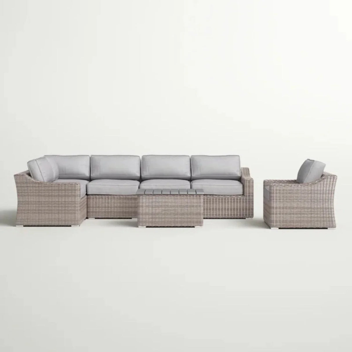 Stylish Sofa Seating Group With Cushions Perfect For Outdoor Gatherings - Furniture Home Direct