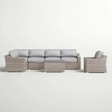 Stylish Sofa Seating Group With Cushions Perfect For Outdoor Gatherings - Furniture Home Direct