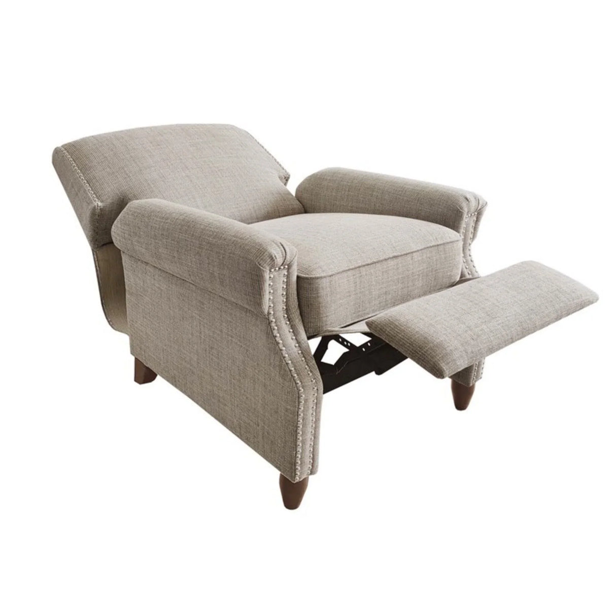 Julian - Push Back Recliner With Reclining Function - Sand - Furniture Home Direct