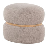 Cinch - Contemporary Pouf Ottoman - Furniture Home Direct