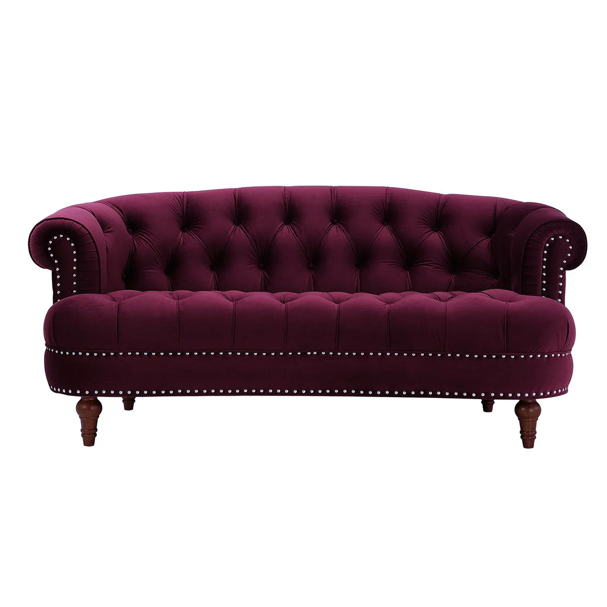 La Rosa - Victorian Chesterfield Loveseat - Furniture Home Direct