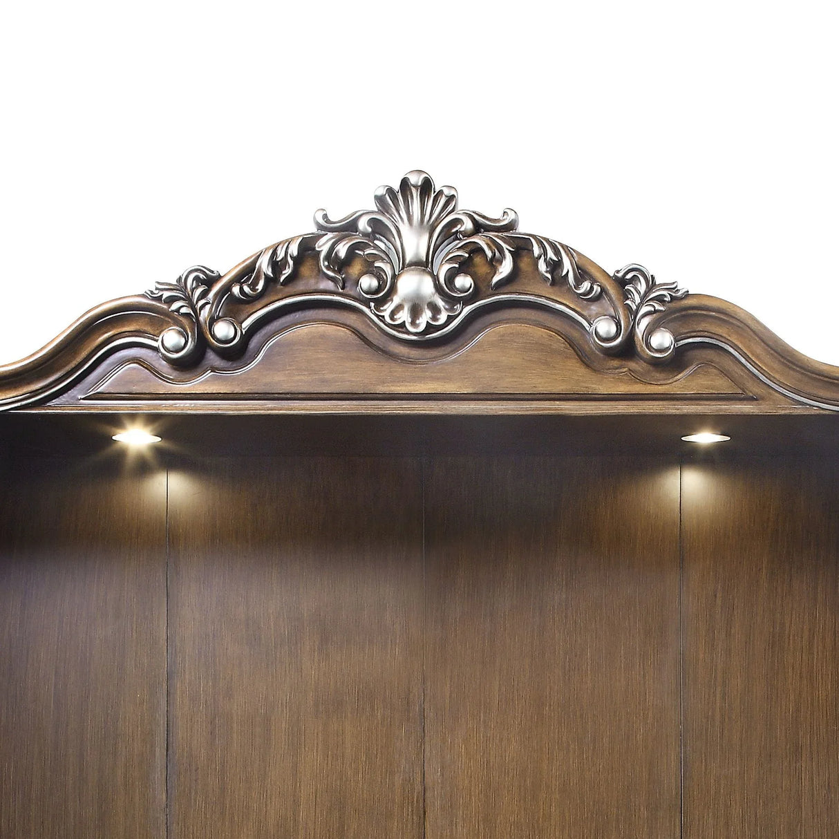 Latisha - Entertainment Center - Antique Oak - Furniture Home Direct