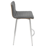Mason - Contemporary Swivel Counter Stool (Set of 2) - Furniture Home Direct