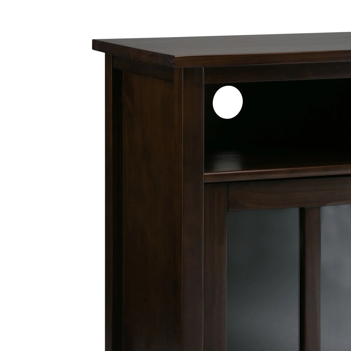 Warm Shaker - Handcrafted Medium Storage Media Cabinet - Furniture Home Direct