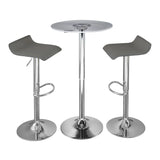 Spyra Ale - 3 Piece Contemporary Adjustable Bar With Up Set - Furniture Home Direct