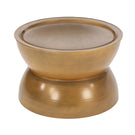 Sparling - Modern Iron Hourglass Coffee Table