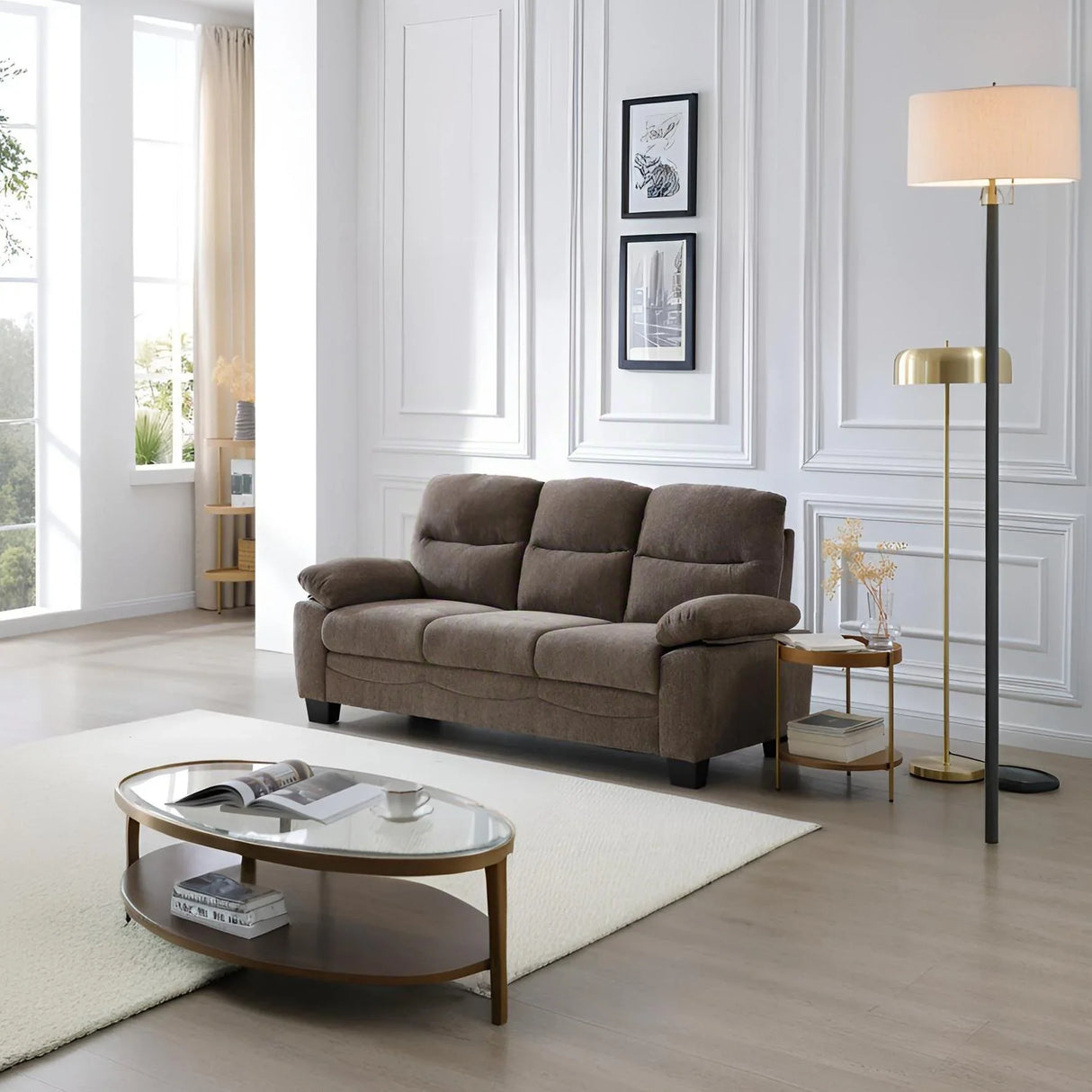 Summerton - Sofa With Pillow Top Arms - Furniture Home Direct