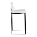 Fuji - Contemporary High Back Barstool Elegant Design - Furniture Home Direct