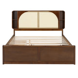 Headboard Bed With 2 Drawers And Trundle - Furniture Home Direct