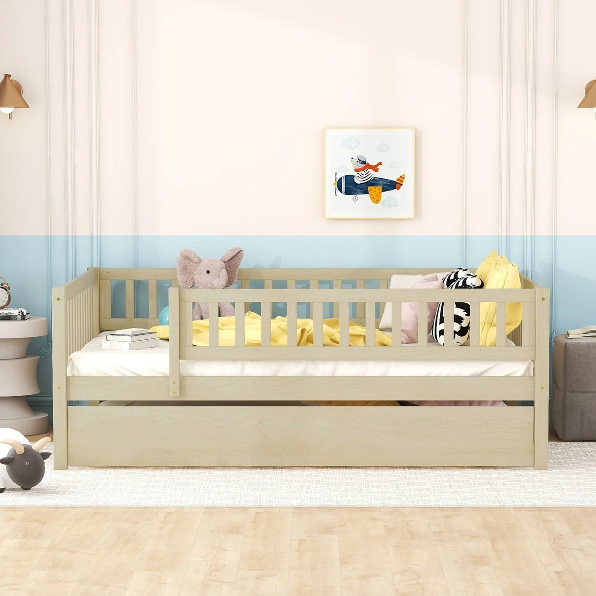 Multi Functional Wooden Daybed Bed - Furniture Home Direct