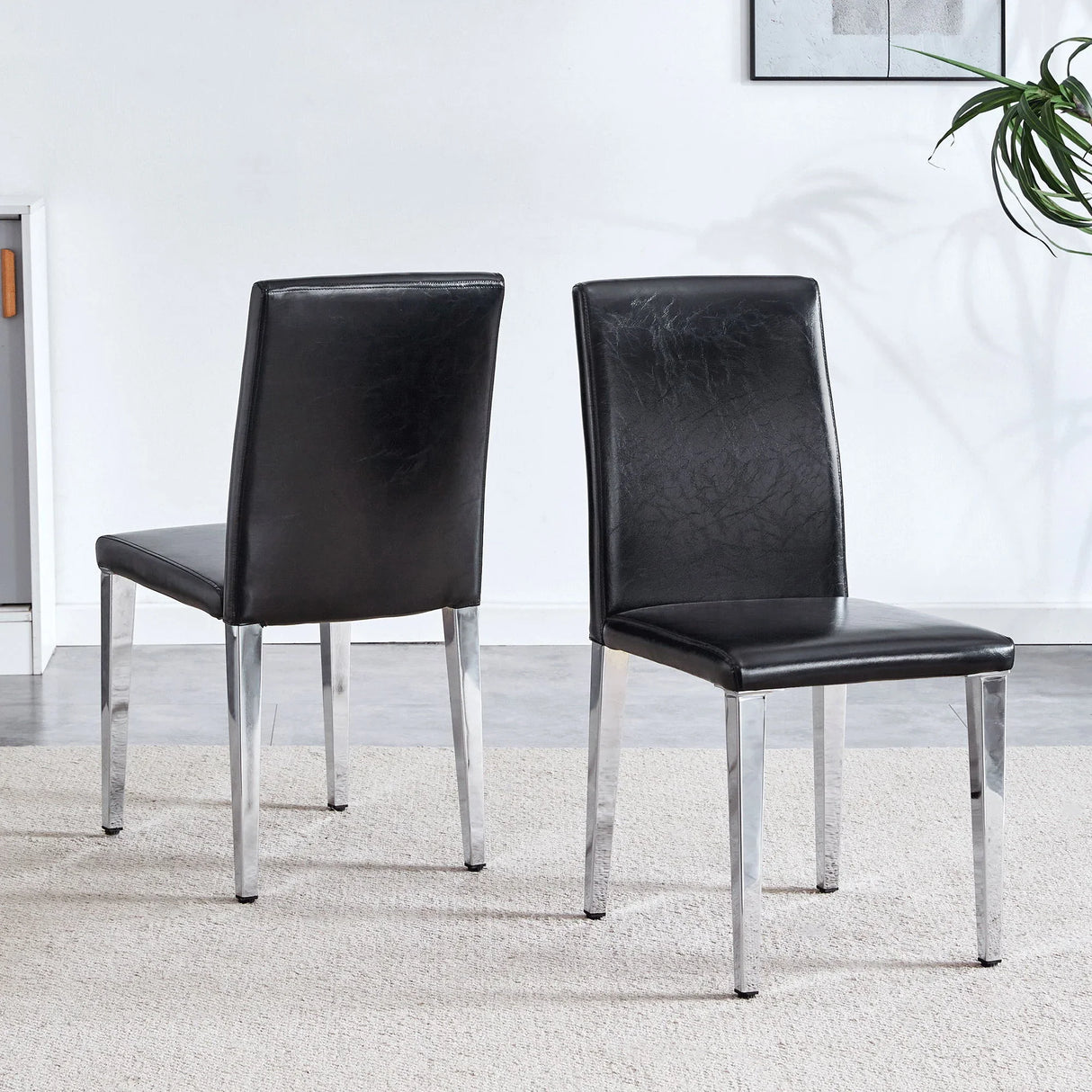Elegant Upholstered Chairs & Metal Legs - Furniture Home Direct