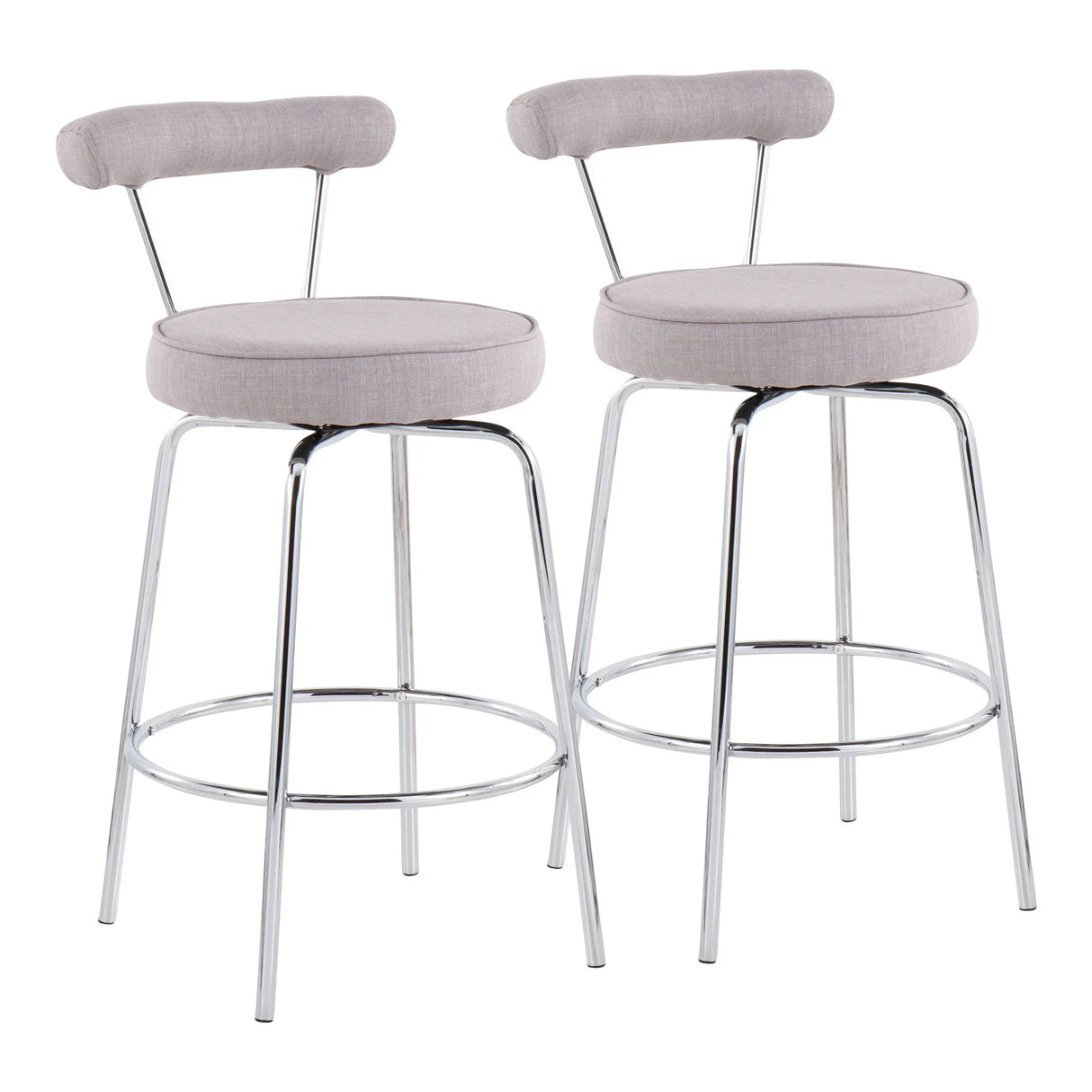 Rhonda - Contemporary Counter Stool (Set of 2) - Furniture Home Direct