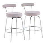 Rhonda - Contemporary Counter Stool (Set of 2) - Furniture Home Direct